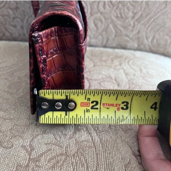 Brahmin Wristlet / Waller Pecan Brown Melbourne Leather - Picture 7 of 9